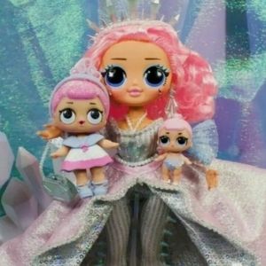 Crystal star omg lol doll and family